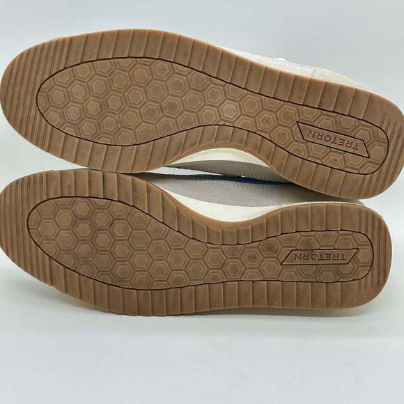 Tretorn Rawlins 2.0 Miami Blue Suede Textile Lace-up Rubber Sole Sneakers - Picture 3 of 15